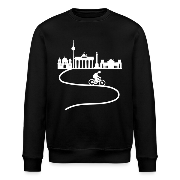 Aus der Stadt - Unisex Bio Sweatshirt - Schwarz