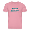 Muckis statt Schnuckis - Unisex Bio T-Shirt - Lila Traum