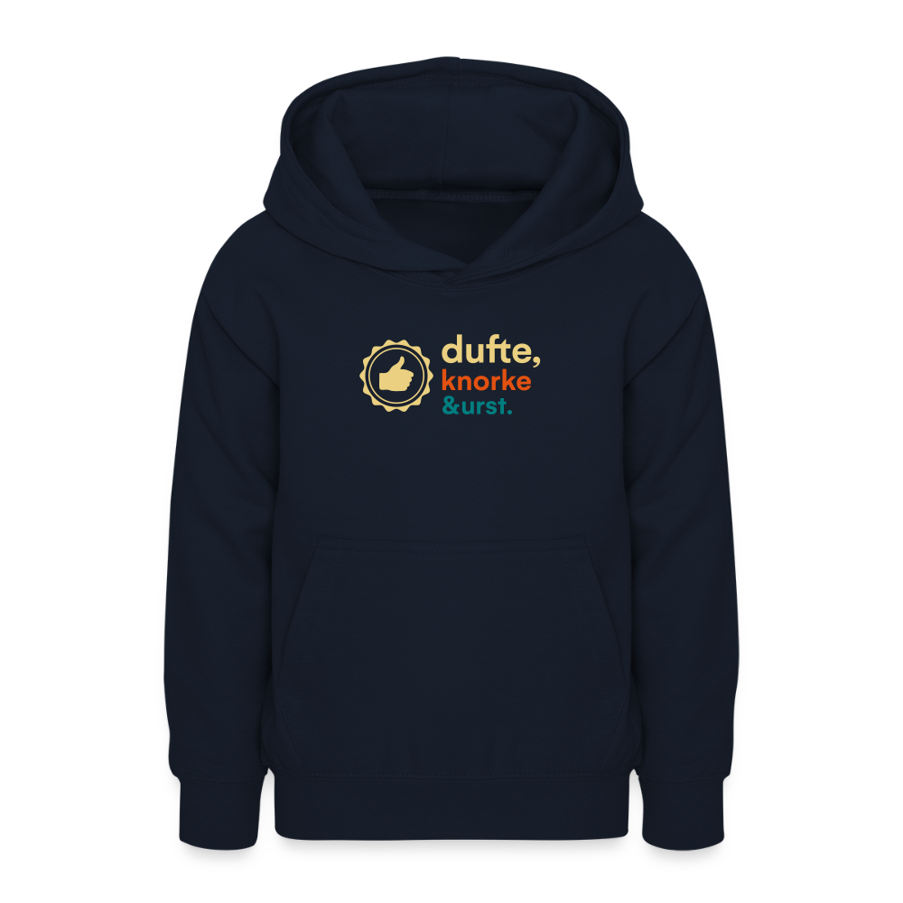 Dufte, Knorke, Urst - Teenager Hoodie - Navy
