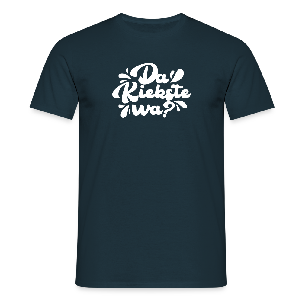 Kiekste - Männer Premium T-Shirt - Navy