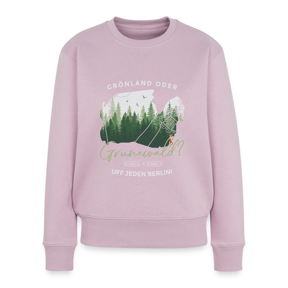 Grönland oder Grunewald - Frauen Premium Pullover - Altrosa
