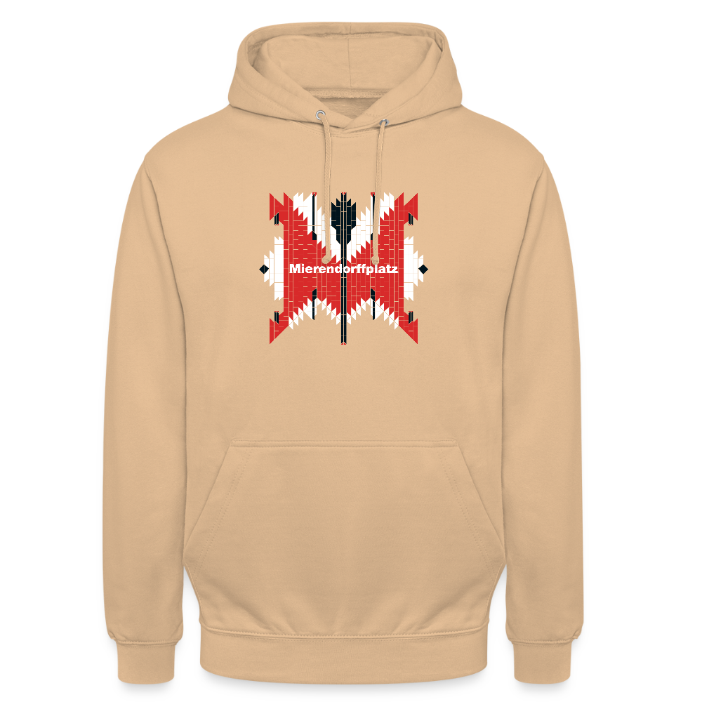 Mierendorffplatz - Unisex Hoodie - Pfirsich