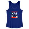 KRZBRG - Frauen Bio Tank Top - Königsblau