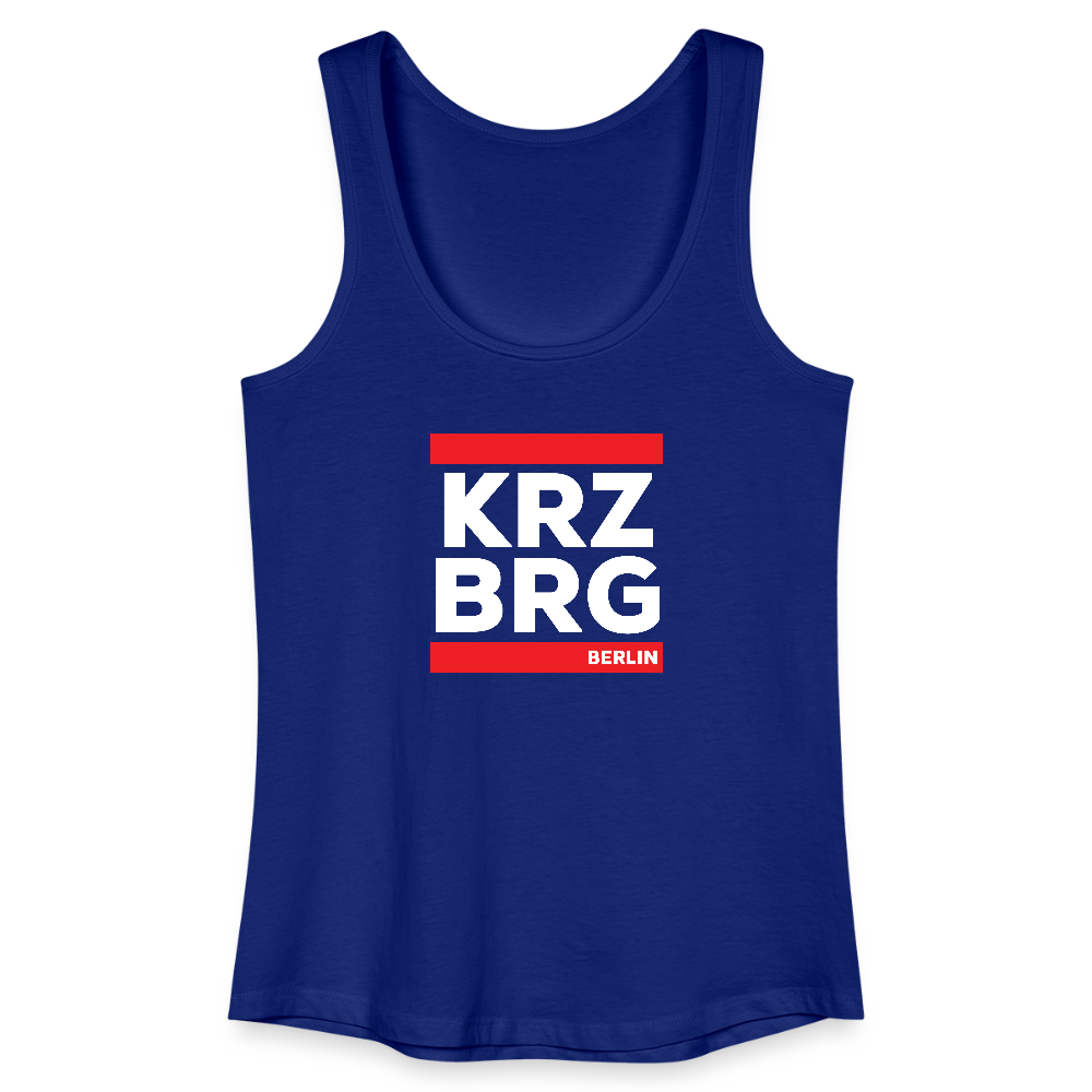 KRZBRG - Frauen Bio Tank Top - Königsblau
