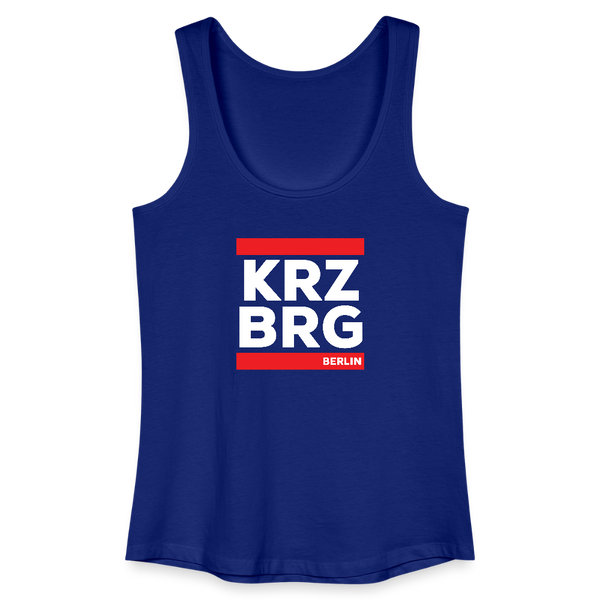 KRZBRG - Frauen Bio Tank Top - Königsblau