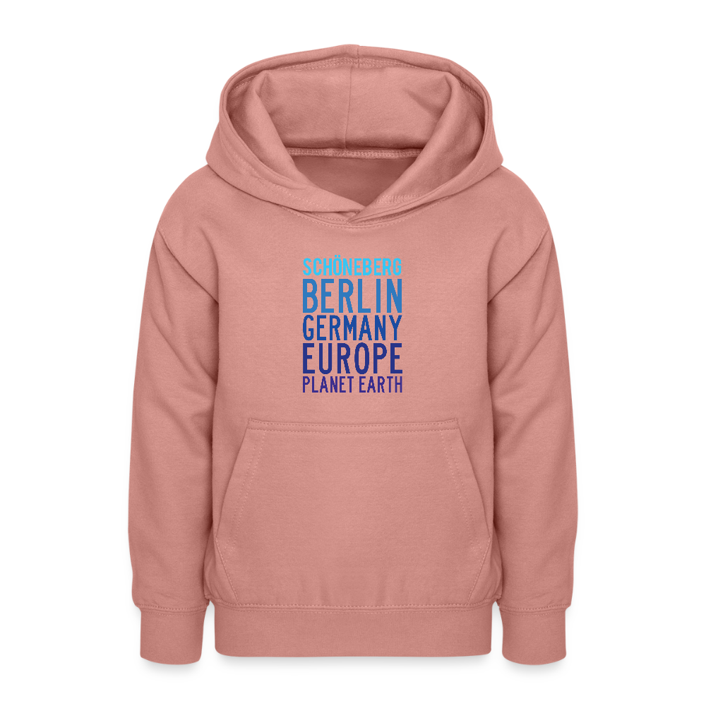 Schöneberg Planet Earth - Teenager Hoodie - Altrosa
