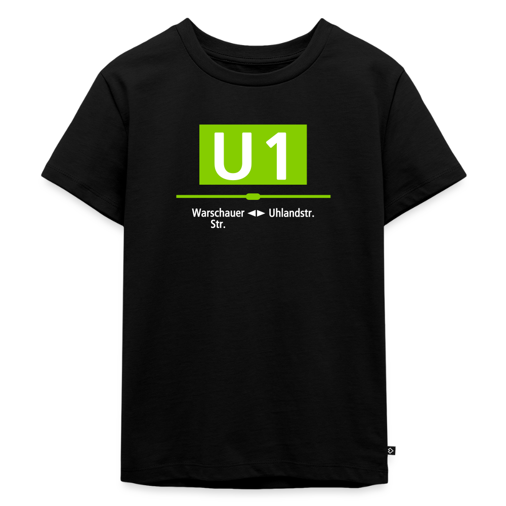 U1 - Kinder Premium T-Shirt - Schwarz