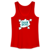 Faxen Dicke! - Frauen Bio Tank Top - Rot