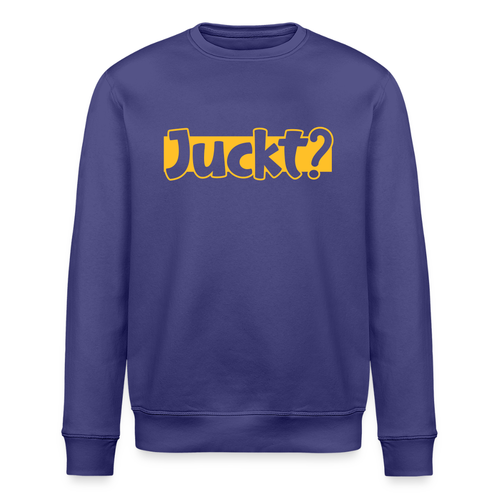 Juckt? - Unisex Bio Sweatshirt - Dämmerung