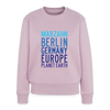 Marzahn Planet Earth - Frauen Premium Pullover - Altrosa