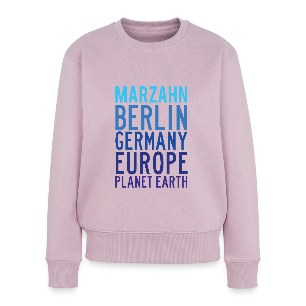 Marzahn Planet Earth - Frauen Premium Pullover - Altrosa