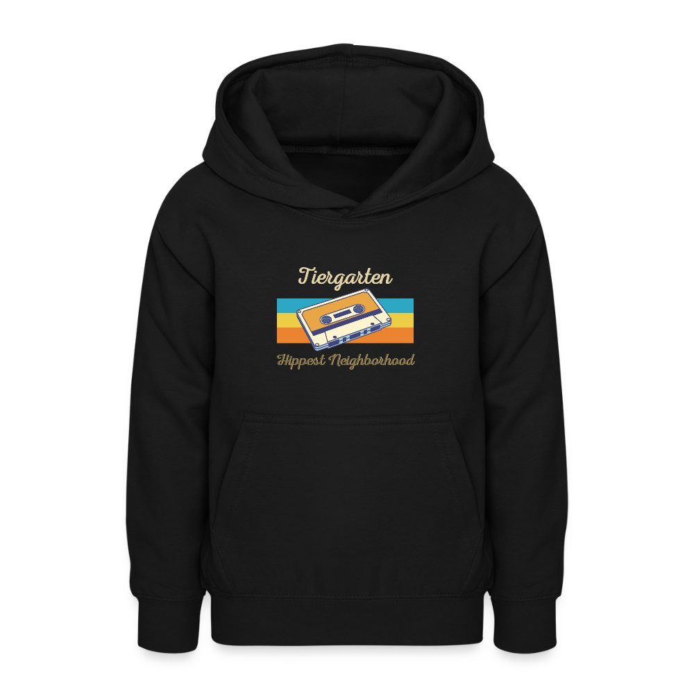 Tiergarten Hippest Neighborhood - Teenager Hoodie - Schwarz