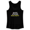 aba jut, uff jeht's! - Frauen Bio Tank Top - Schwarz