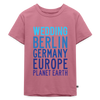 Wedding Planet Earth - Kinder Premium T-Shirt - Mauve