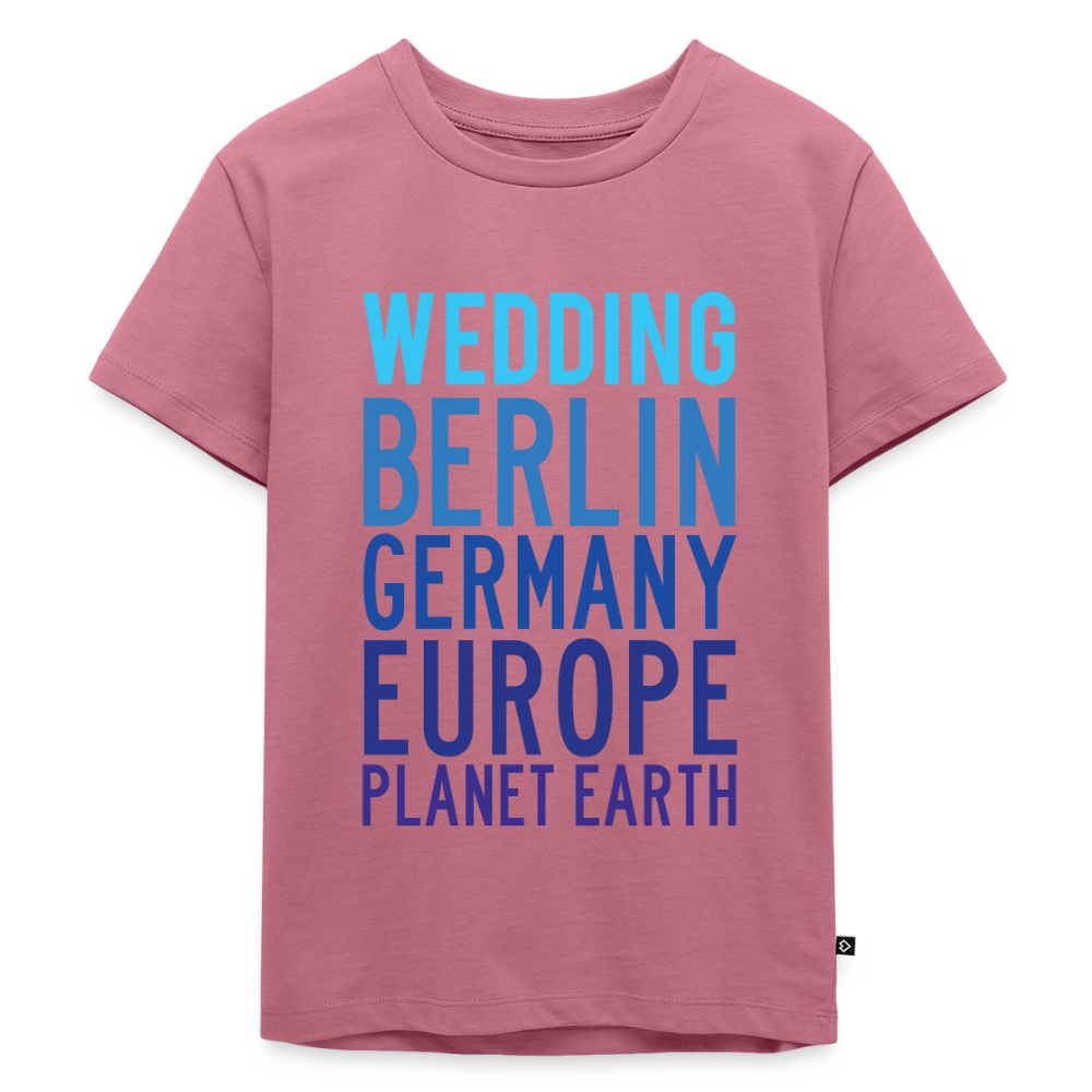 Wedding Planet Earth - Kinder Premium T-Shirt - Mauve