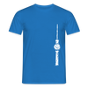 Fernsehturm Zick zack - Männer Premium T-Shirt - Royalblau