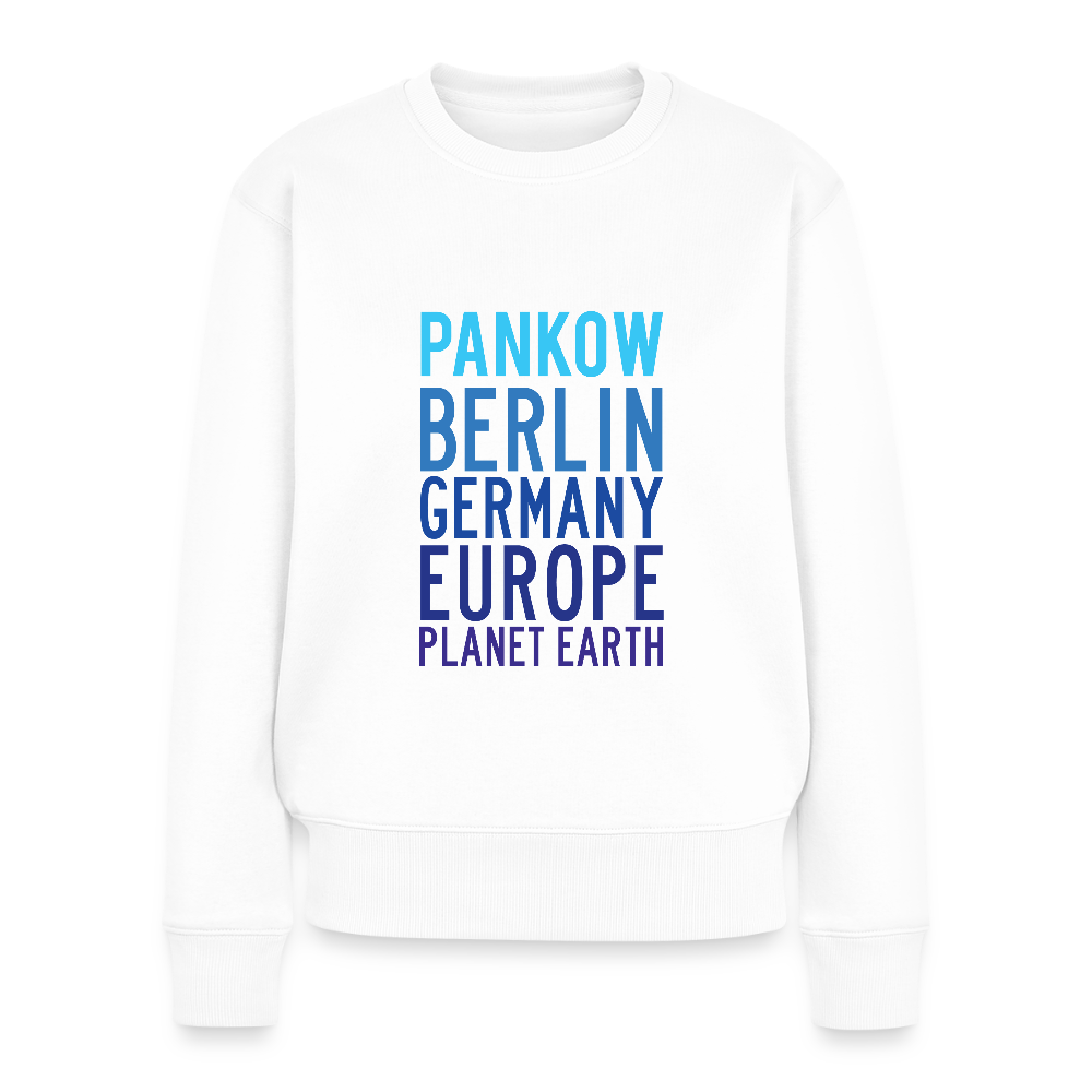 Pankow Planet Earth - Frauen Premium Pullover - Weiß