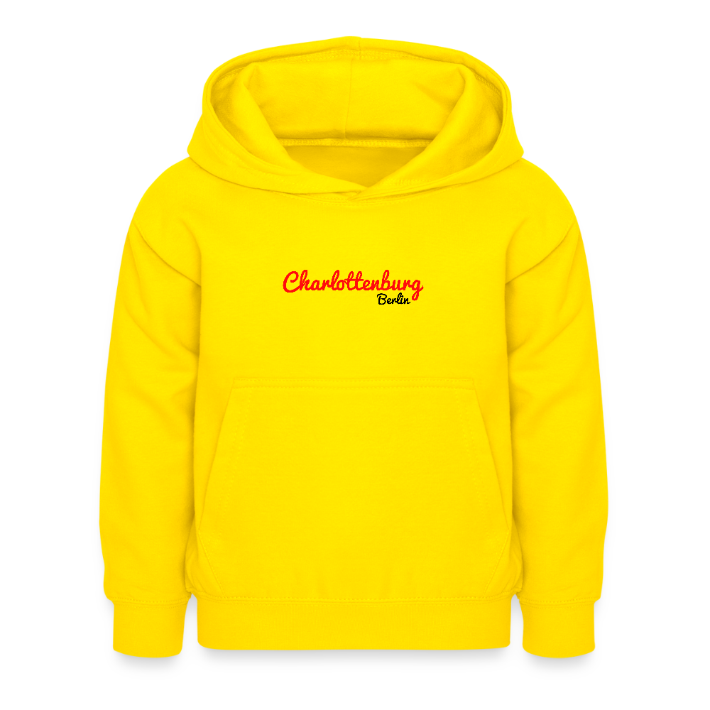 Charlottenburg Berlin - Kinder Hoodie - Gelb