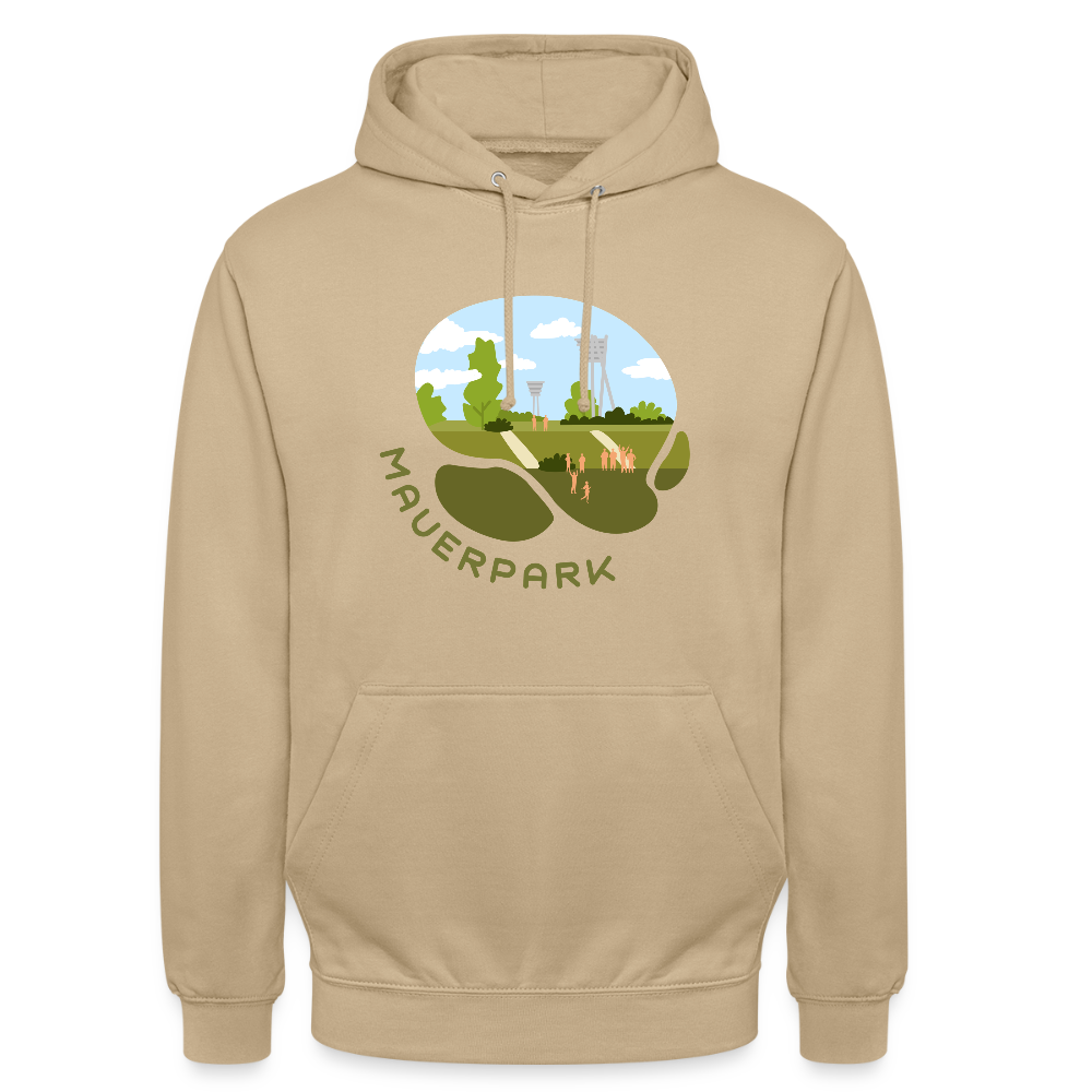 Mauerpark - Unisex Hoodie - Beige