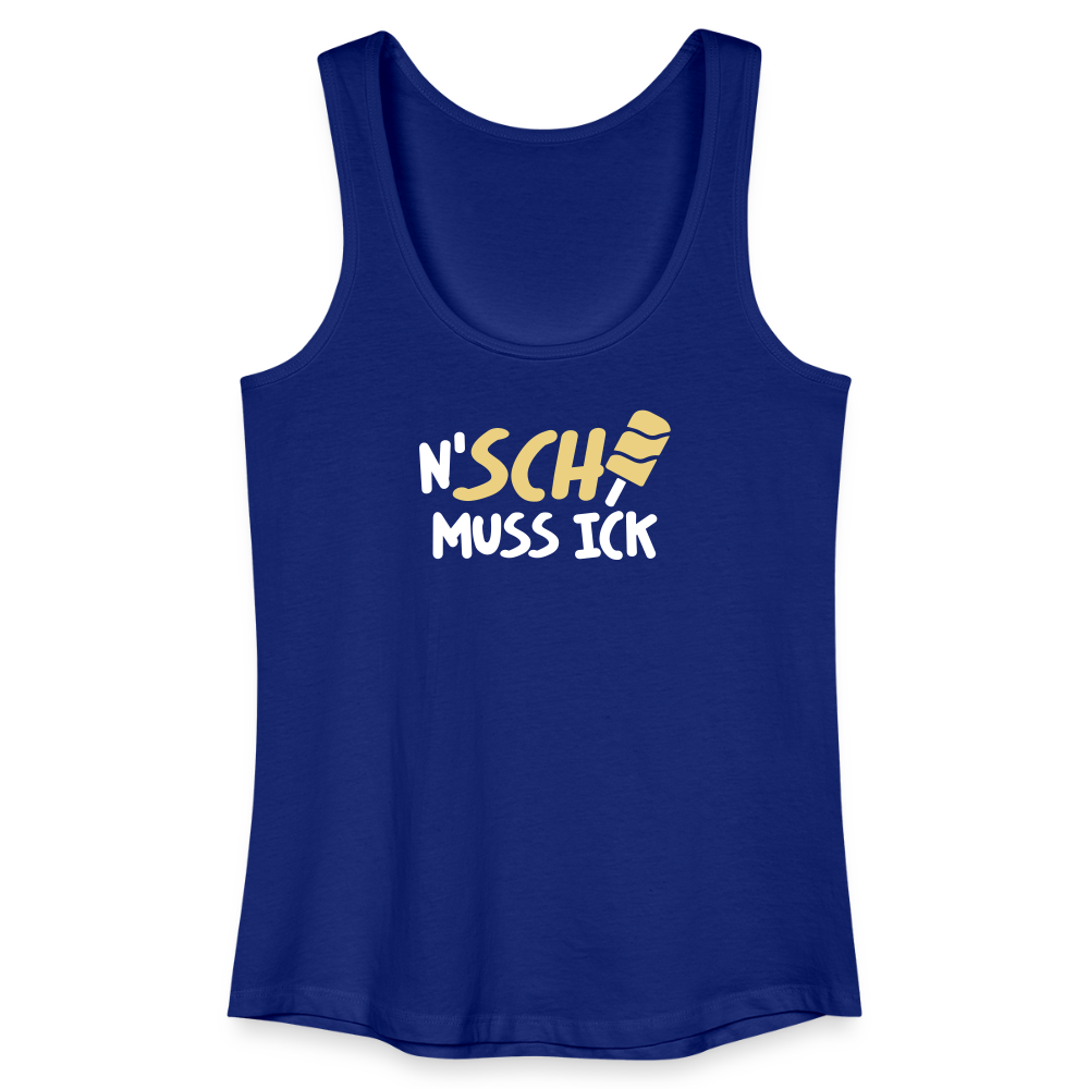 N'SCH... MUSS ICK - Frauen Bio Tank Top - Königsblau