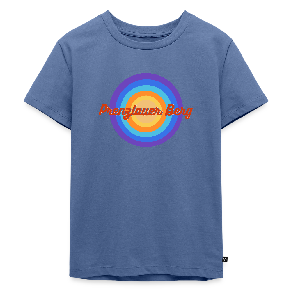 Prenzlauer Berg Retro - Kinder Premium T-Shirt - Taubenblau