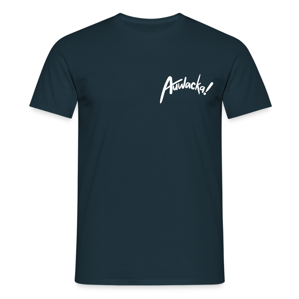Auwacka! - Männer Premium T-Shirt - Navy