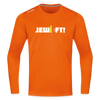 Jewieft! - Männer Sport Langamshirt - Neonorange