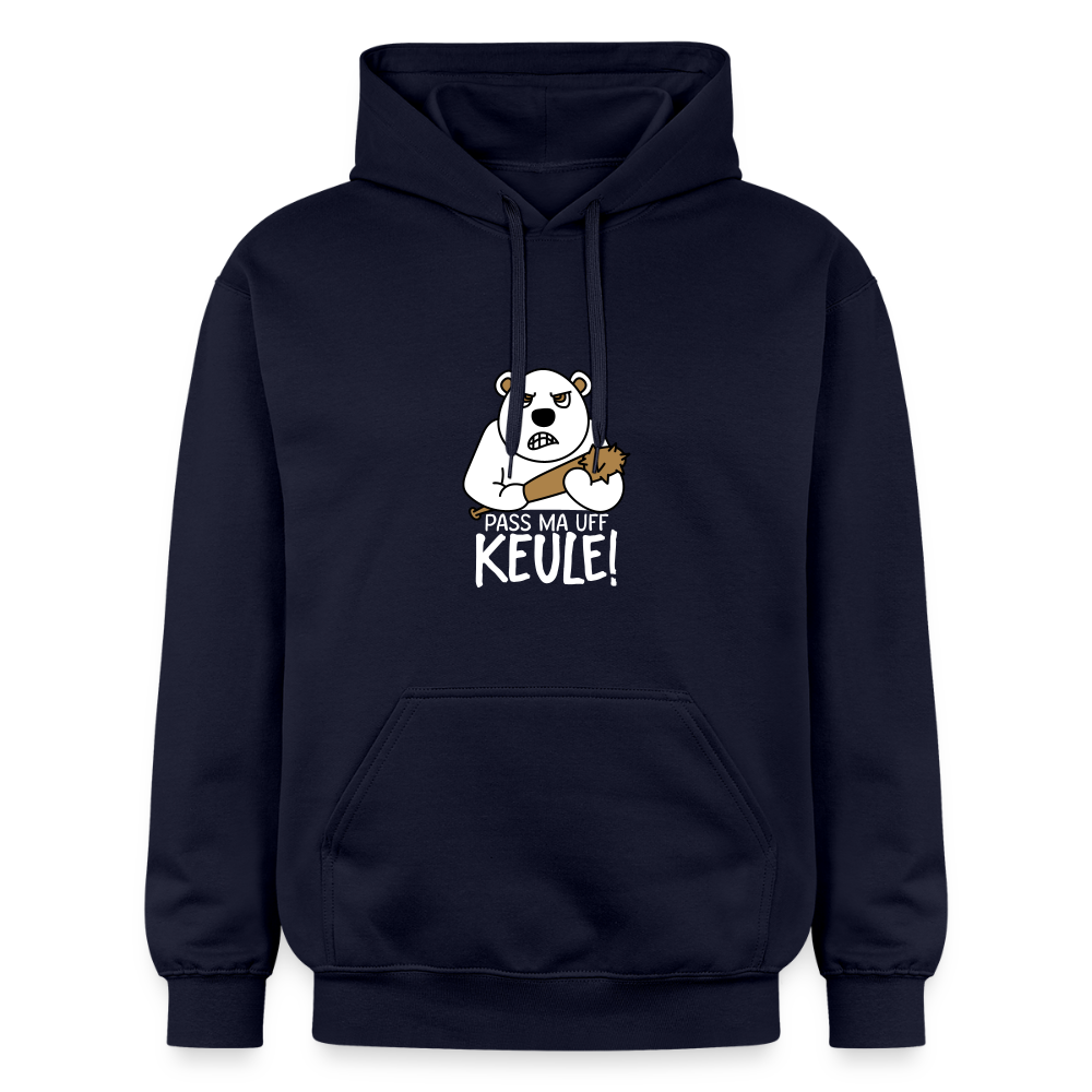 Pass ma uff Keule - Hoodie - Navy
