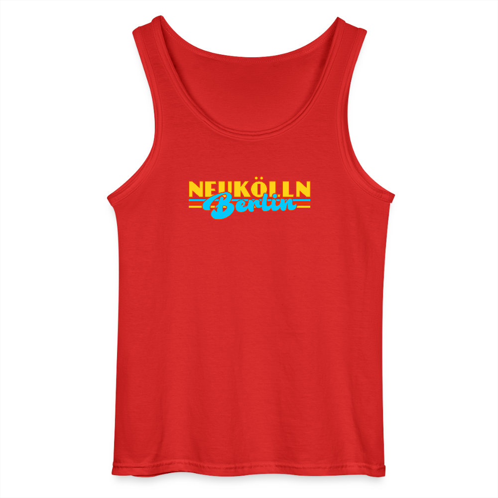 Neukölln Berlin Retro - Männer Tank Top - Rot