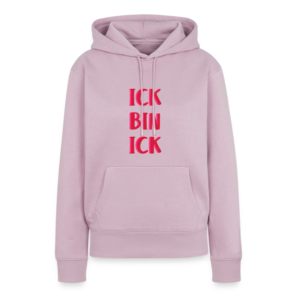 Ick bin Ick! - Frauen Premium Hoodie - Altrosa