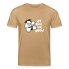 Dit kann ick ooch! - Unisex Bio T-Shirt - Karamell