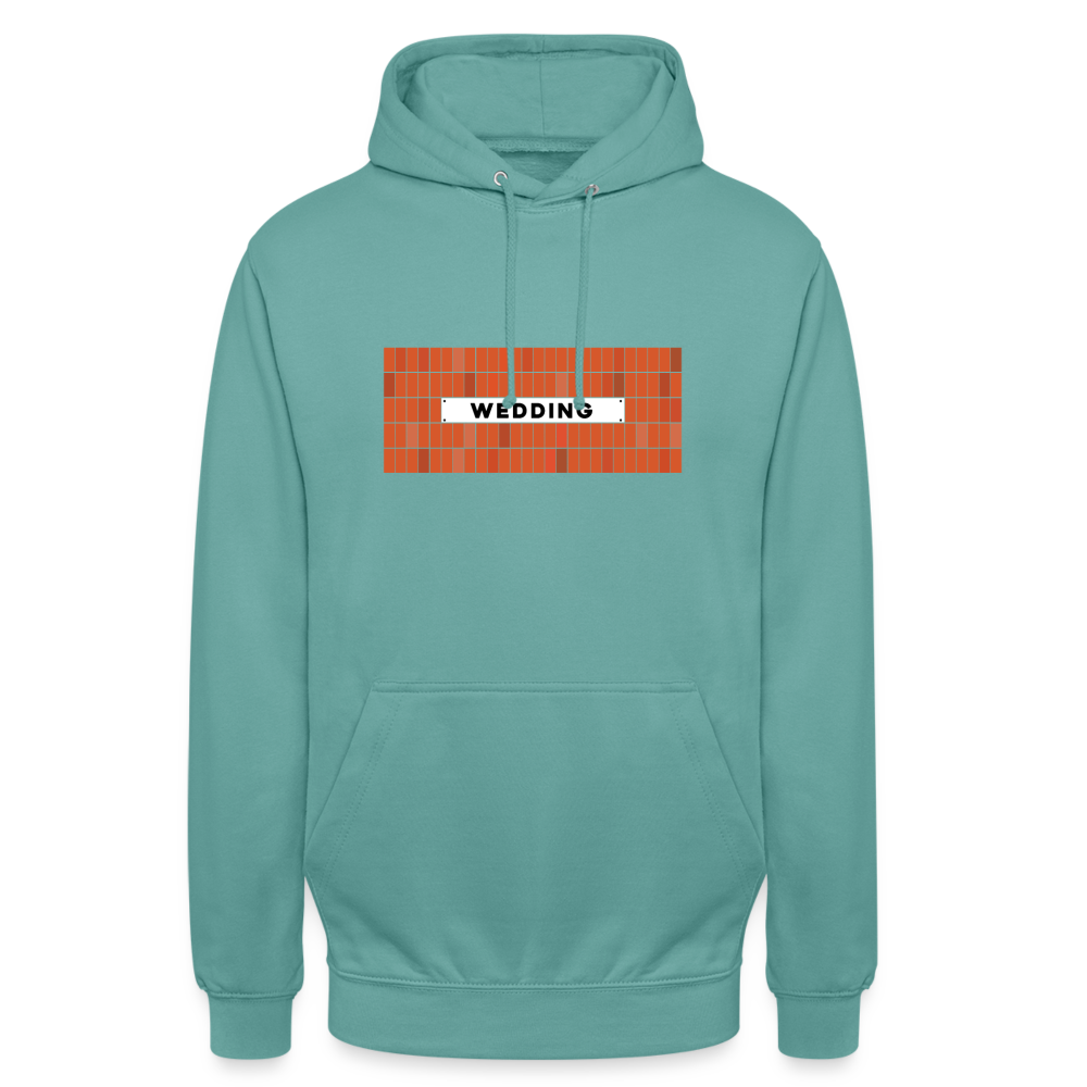 Wedding - Unisex Hoodie - Pastelltürkis