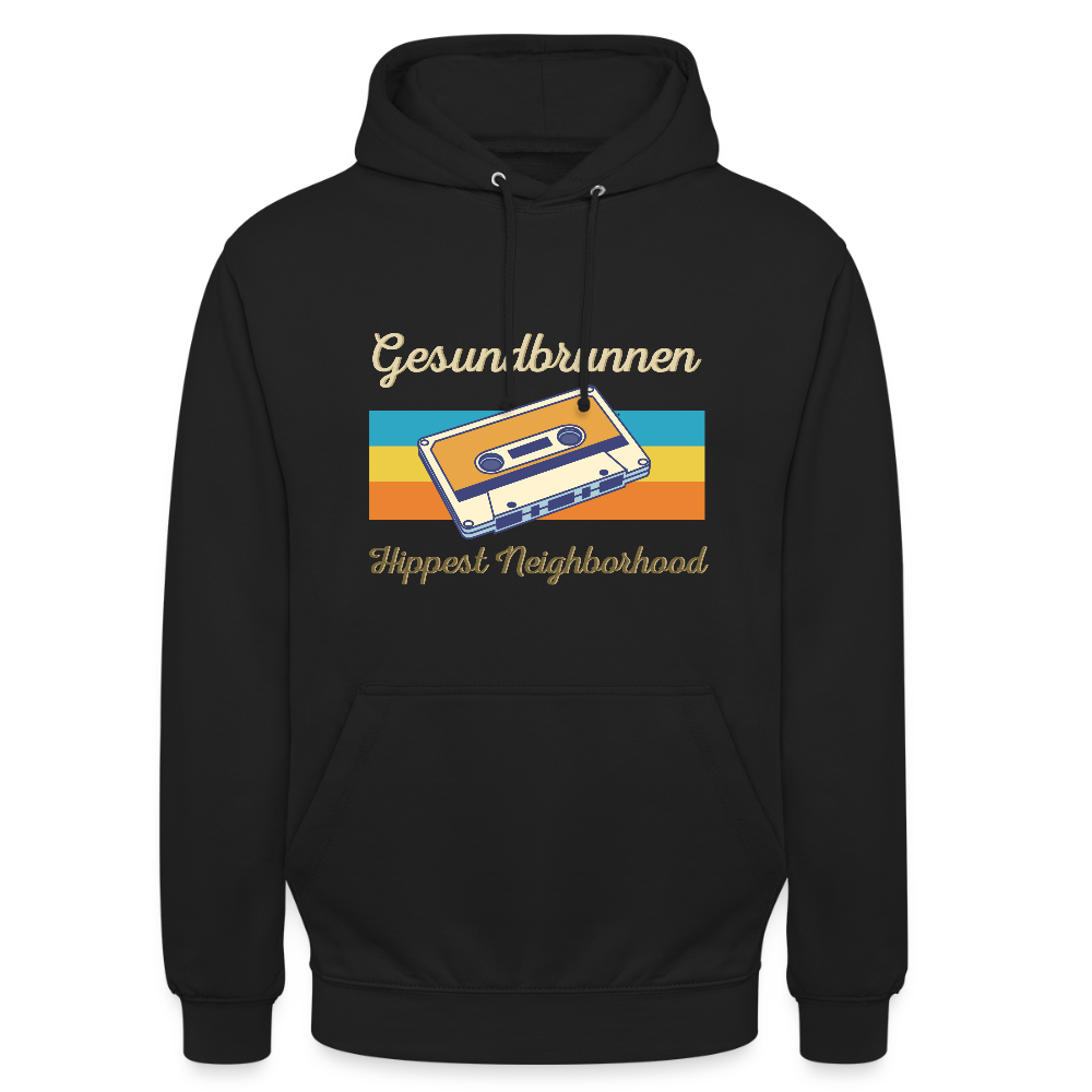 Gesundbrunnen Hippest Neighborhood - Unisex Hoodie - Schwarz