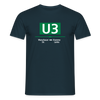 U3 - Männer Premium T-Shirt - Navy