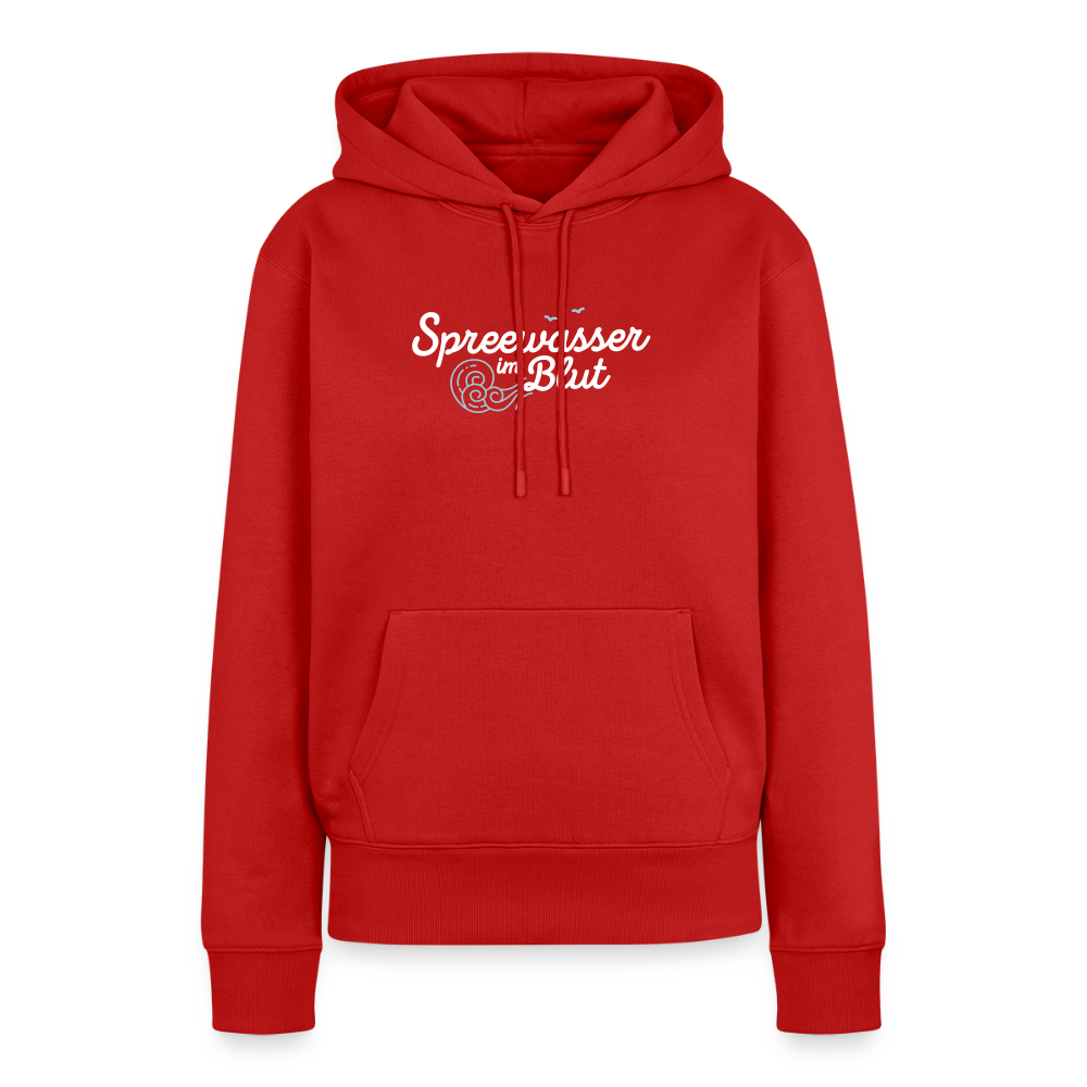 Spreewasser im Blut - Frauen Premium Hoodie - Rot