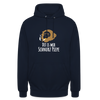 Dit is mir Schnurz Affe - Unisex Hoodie - Navy