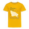 Prerow oder Prenzlberg - Kinder Premium T-Shirt - Sonnengelb