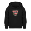 Meene Bagasche Ick Lieb Sie - Kinder Hoodie - Schwarz