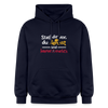 """Stell dir vor, du denkst und keener merkt's. - Hoodie - Navy