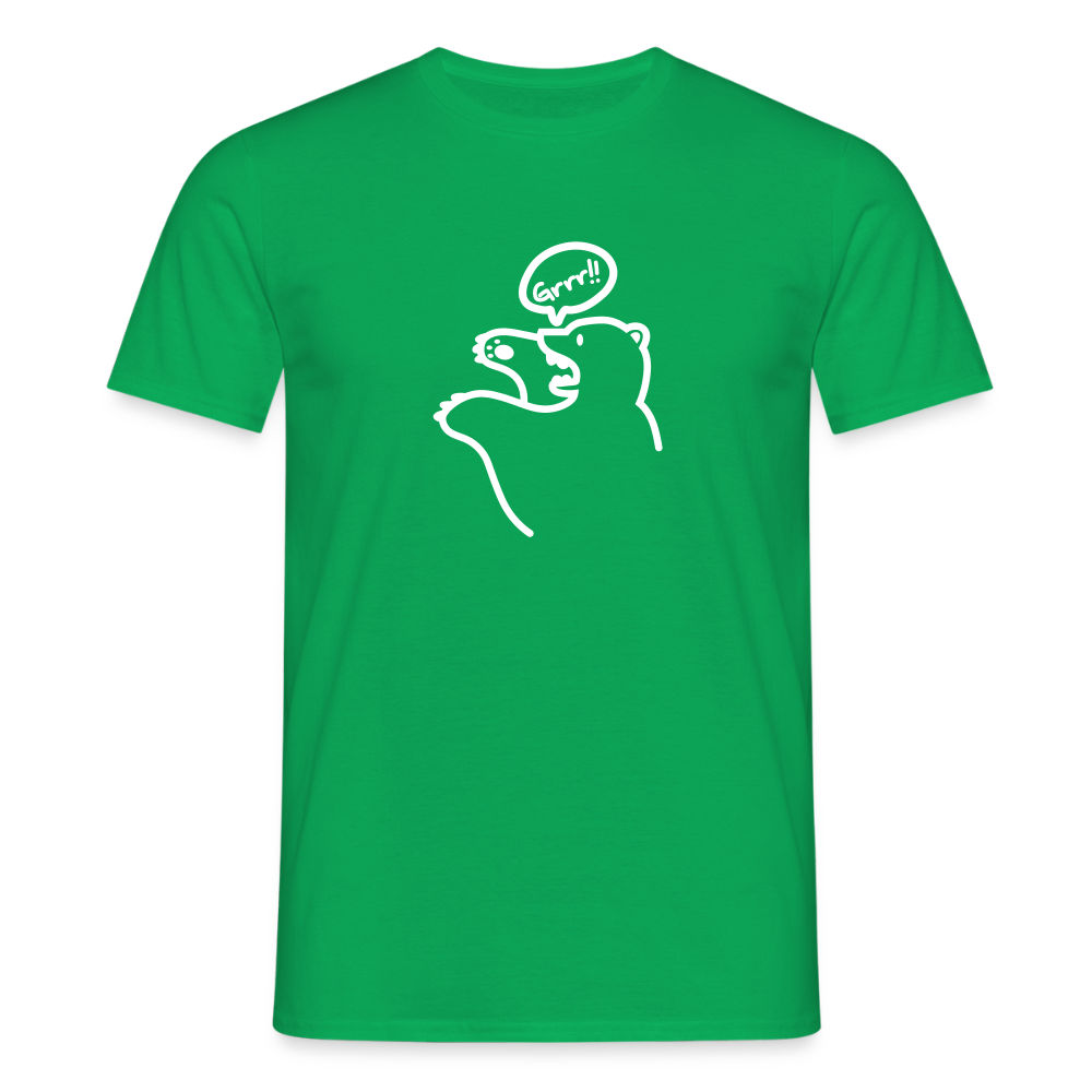 Böser Berliner Bär - Männer Premium T-Shirt - Kelly Green