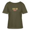 Hab Dir Lieb! - Relaxed Rundhals Frauen Bio-T-Shirt - Khaki