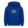 Keen Bock uff Heck Meck - Kinder Hoodie - Royalblau