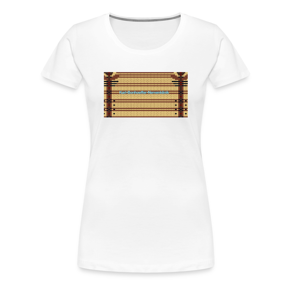 Karl-Bonhoeffer-Nervenklinik - Frauen Premium T-Shirt - Weiß