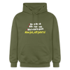 aba jut, uff jeht's! - Hoodie - Militärgrün