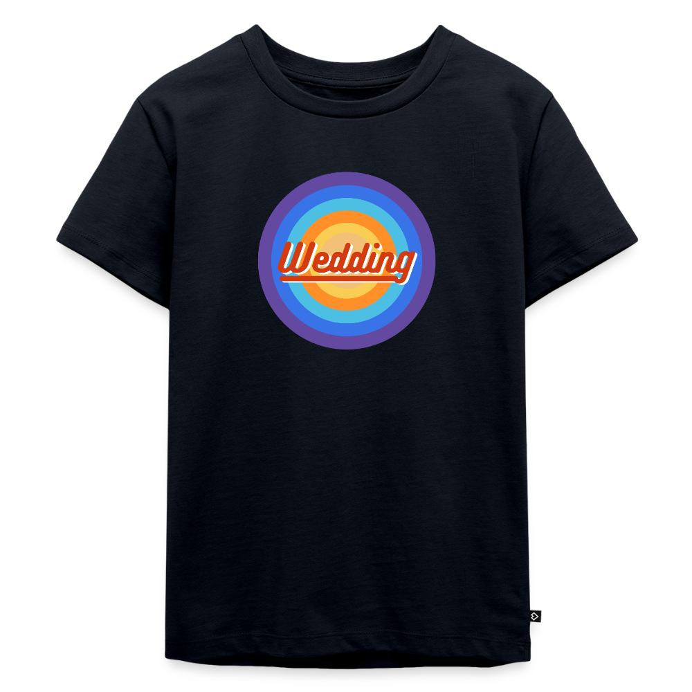 Wedding Retro - Kinder Premium T-Shirt - Navy