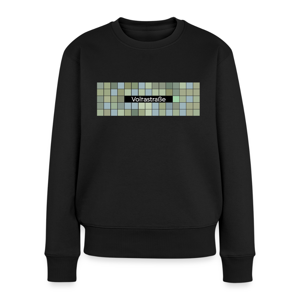 Voltastrasse - Frauen Premium Pillover - Schwarz