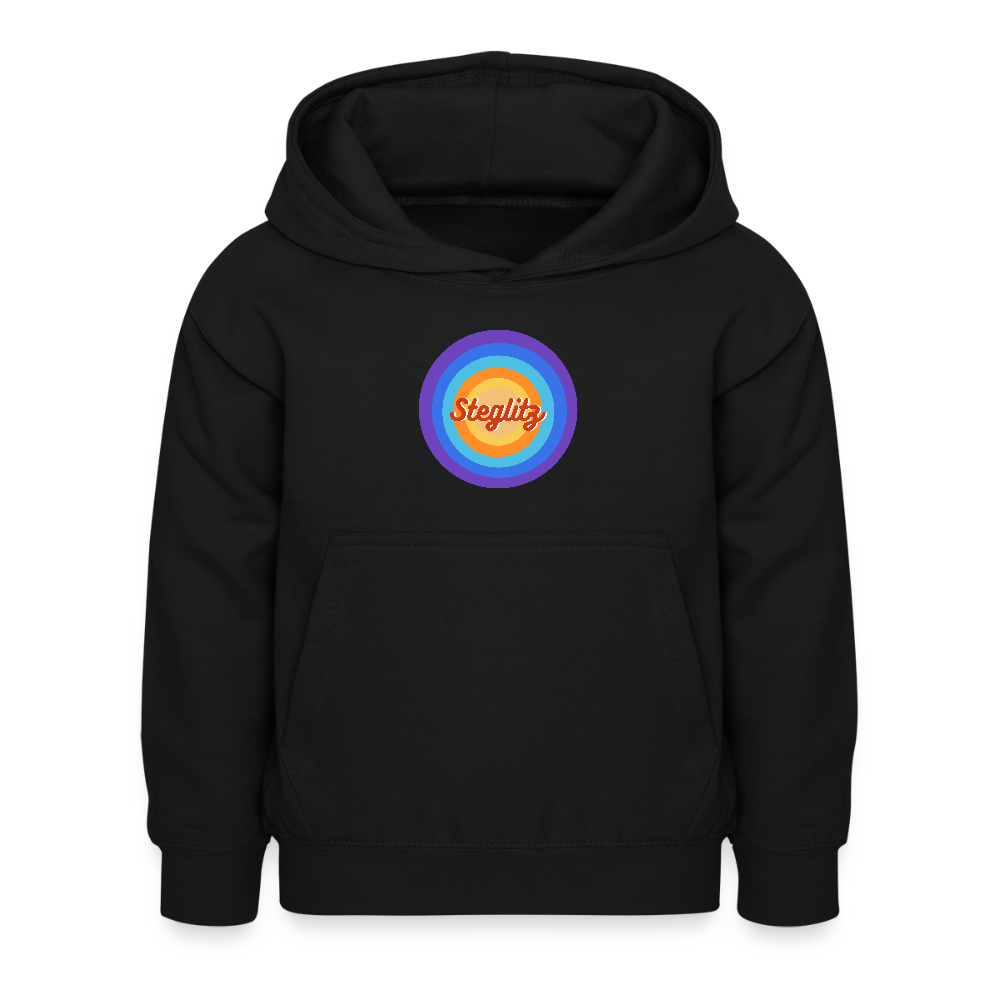Steglitz Retro - Kinder Hoodie - Schwarz