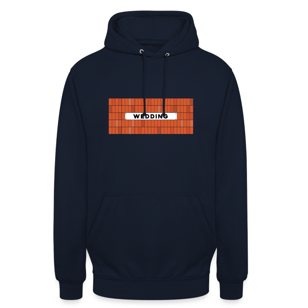 Wedding - Unisex Hoodie - Navy