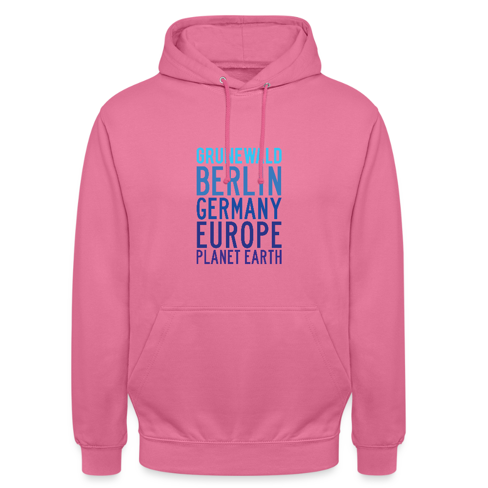Grunewald Planet Earth - Unisex Hoodie - Pink