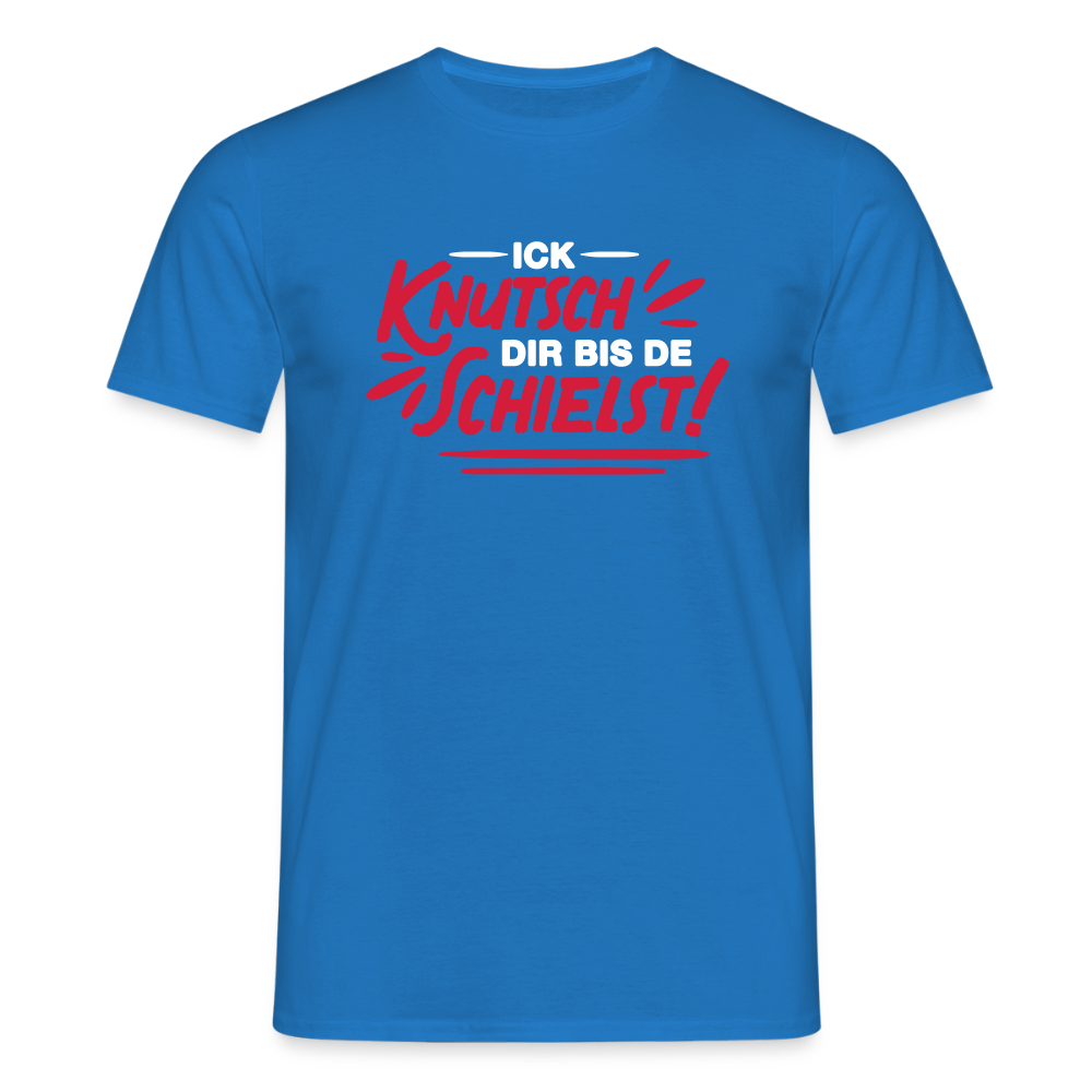 Ick knutsch dir! - Männer Premium T-Shirt - Royalblau